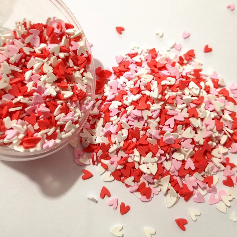 fimos Corazones para resina 1