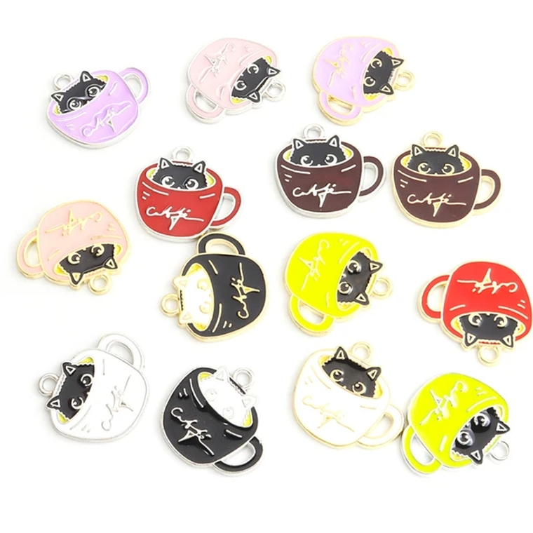 Dijes bisuteria gatitos tazon 2