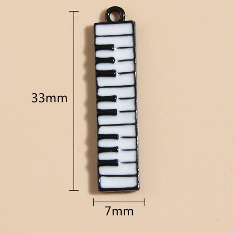 Dijes bisuteria instrumentos musicales 6