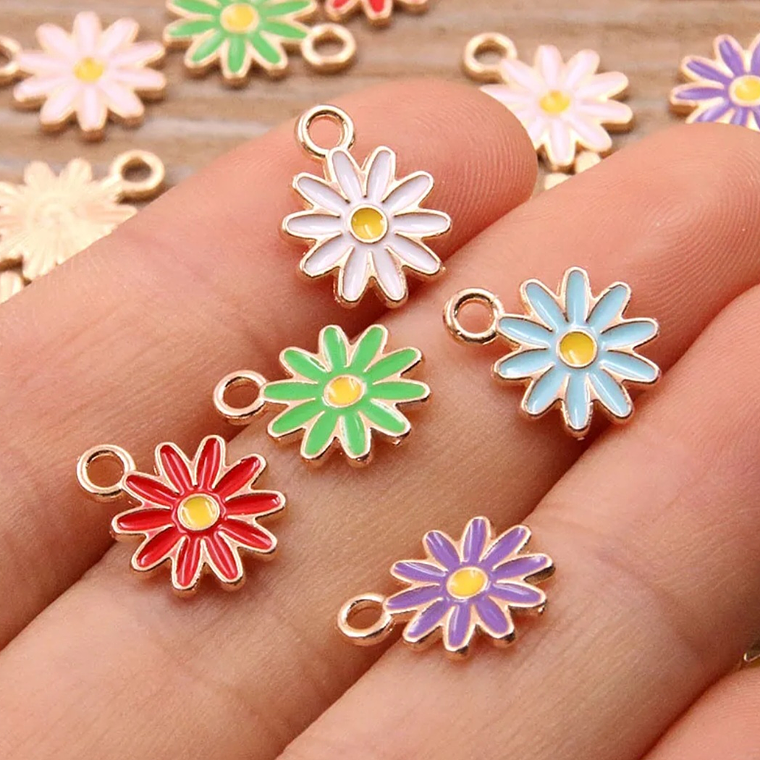 Dijes bisuteria flores  1