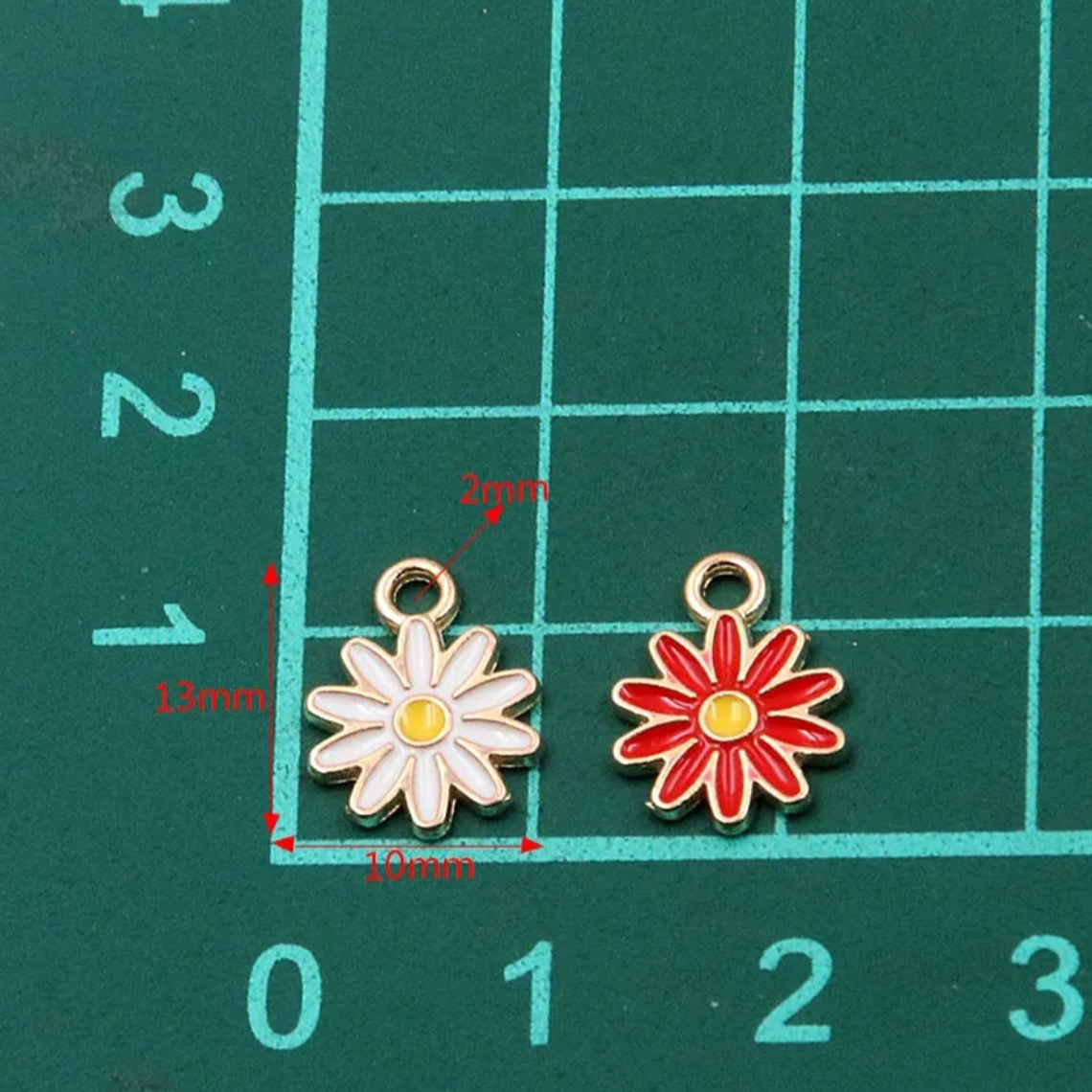 Dijes bisuteria flores  2