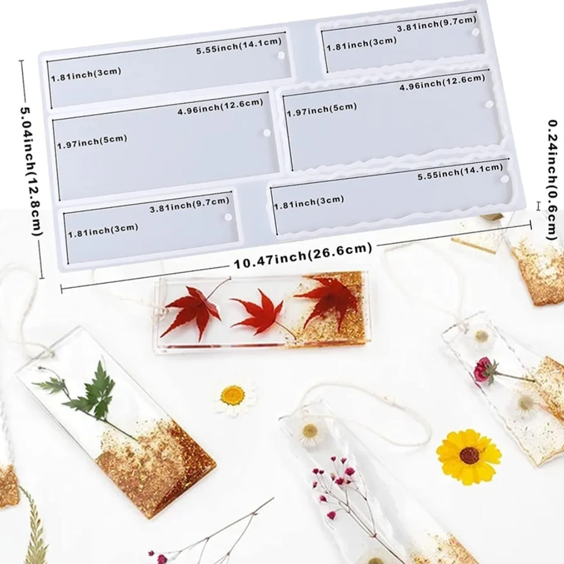 Molde Mix marcapaginas  2