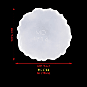 Molde forma irregular 