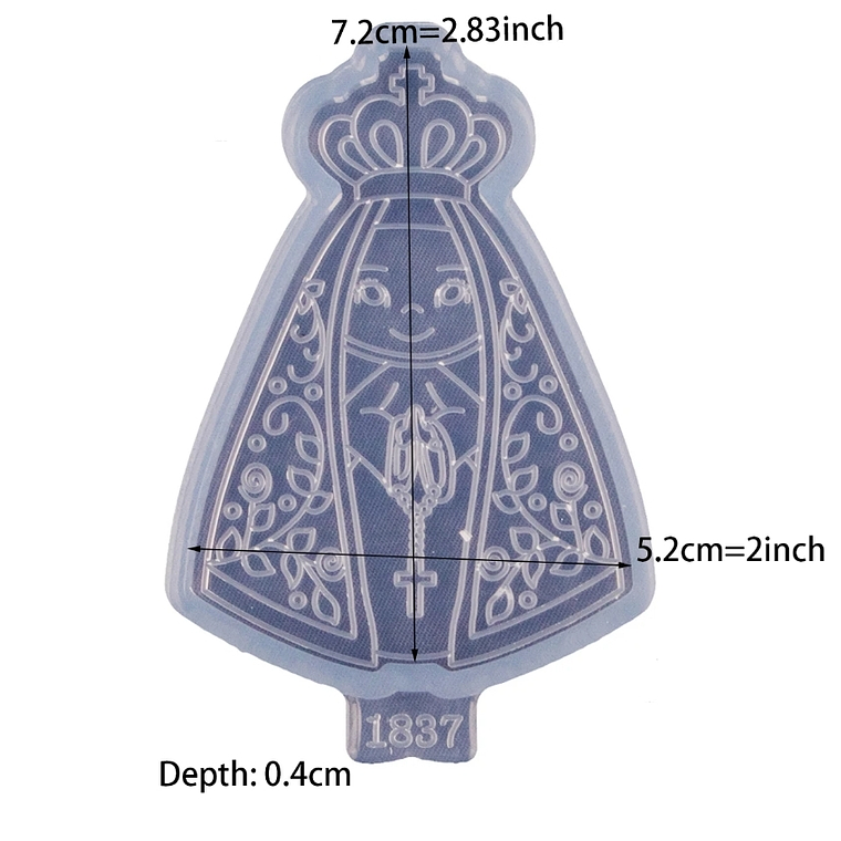 Molde virgen modelo 1 2