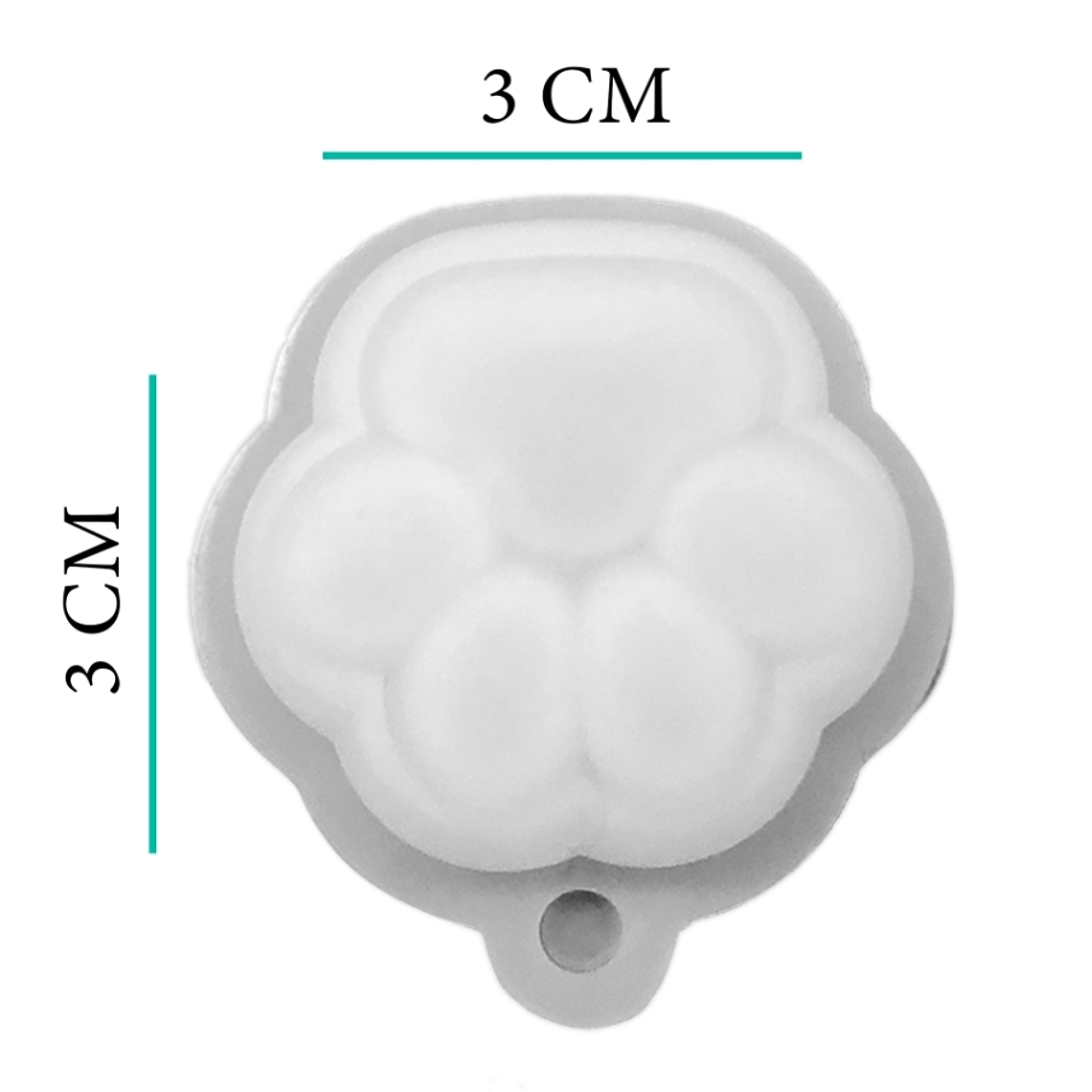 Molde patita mascota  2