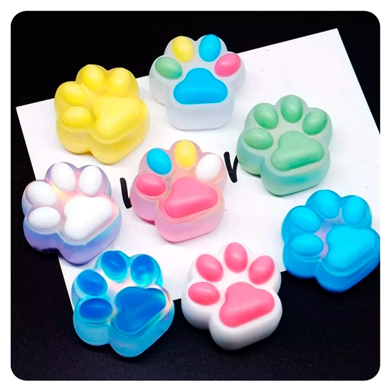 Molde patita mascota  3