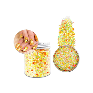 Glitter Amarillo Brillante 