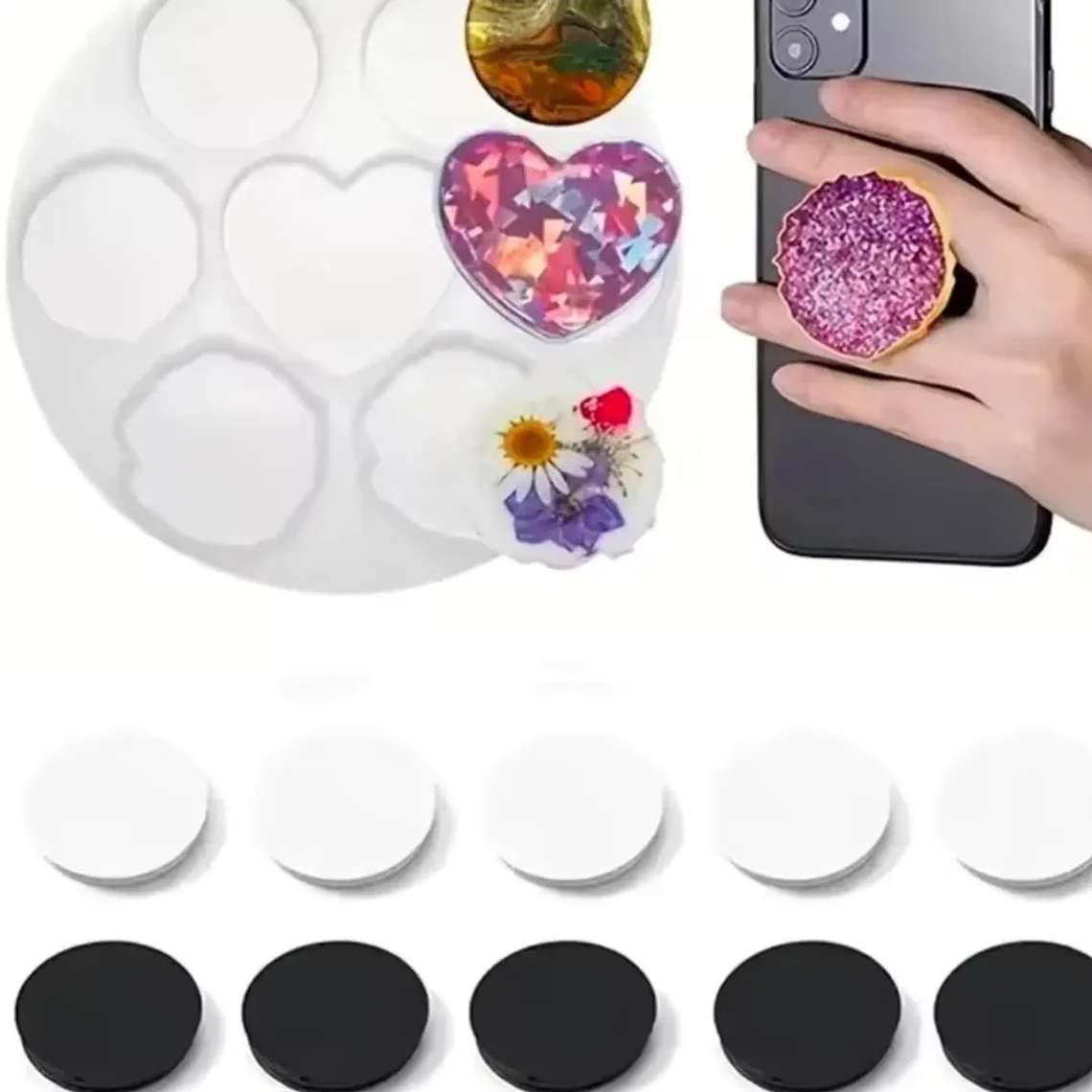 Molde silicona soporte celular  2