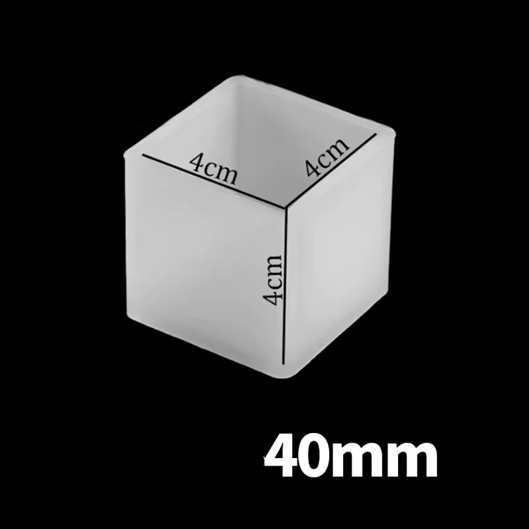 Molde silicona cubos 5