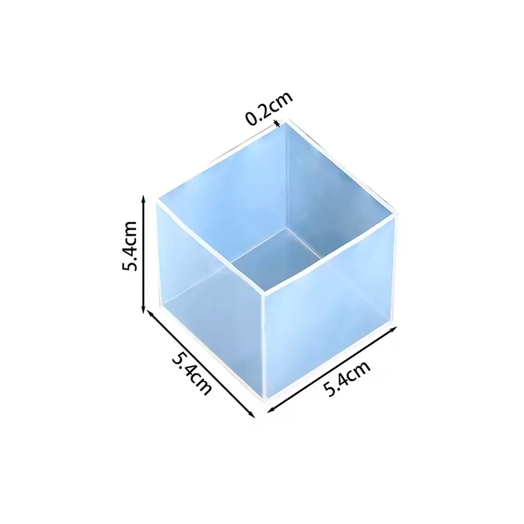 Molde silicona cubos 3