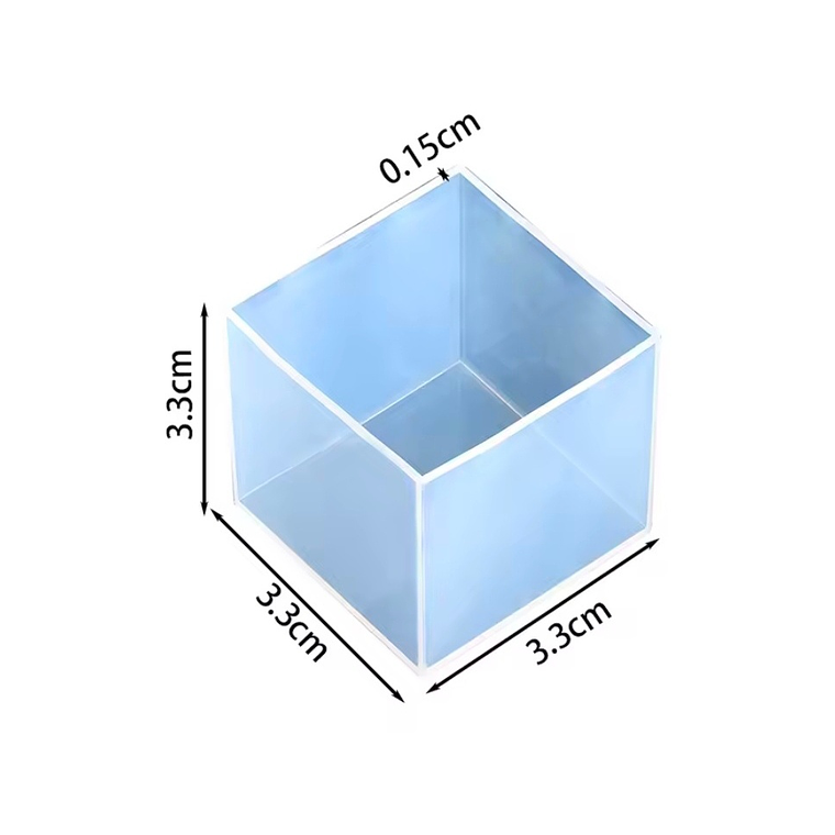 Molde silicona cubos 2