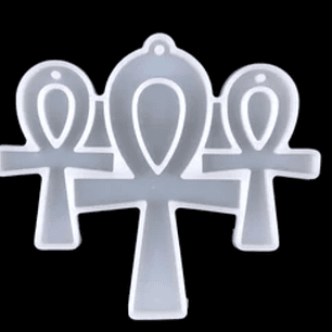 Molde silicona Cruz Ankh 