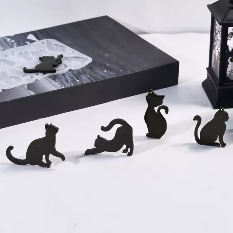 Molde posturas gatitos  4