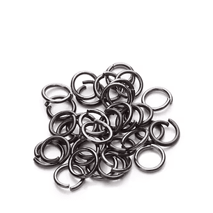 Argolla de unión Gun Black 6mm