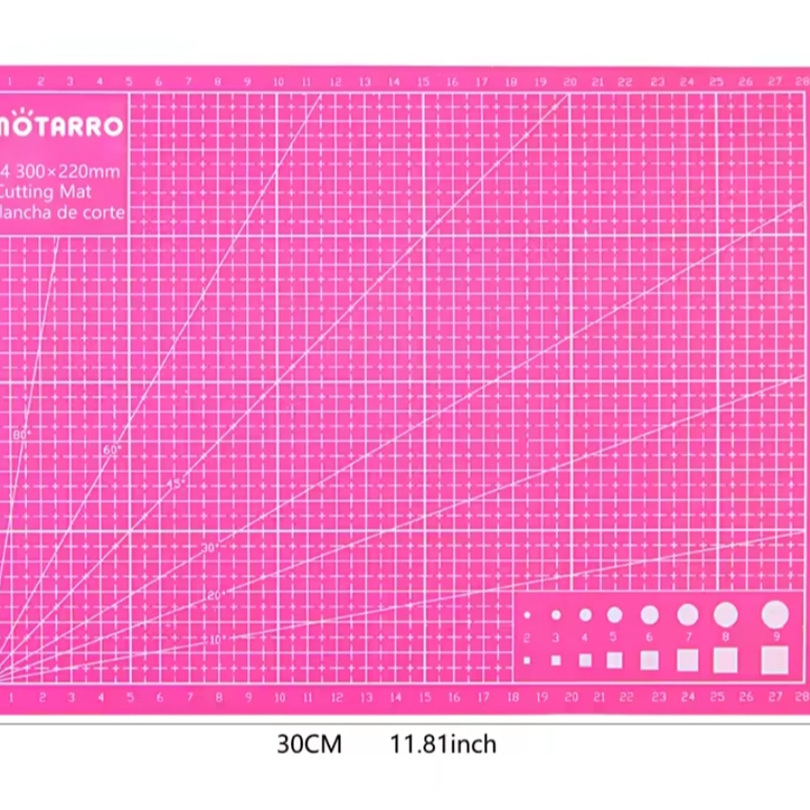Tapete De Corte Resistente Para Manualidades Y Diy - Rosado 2