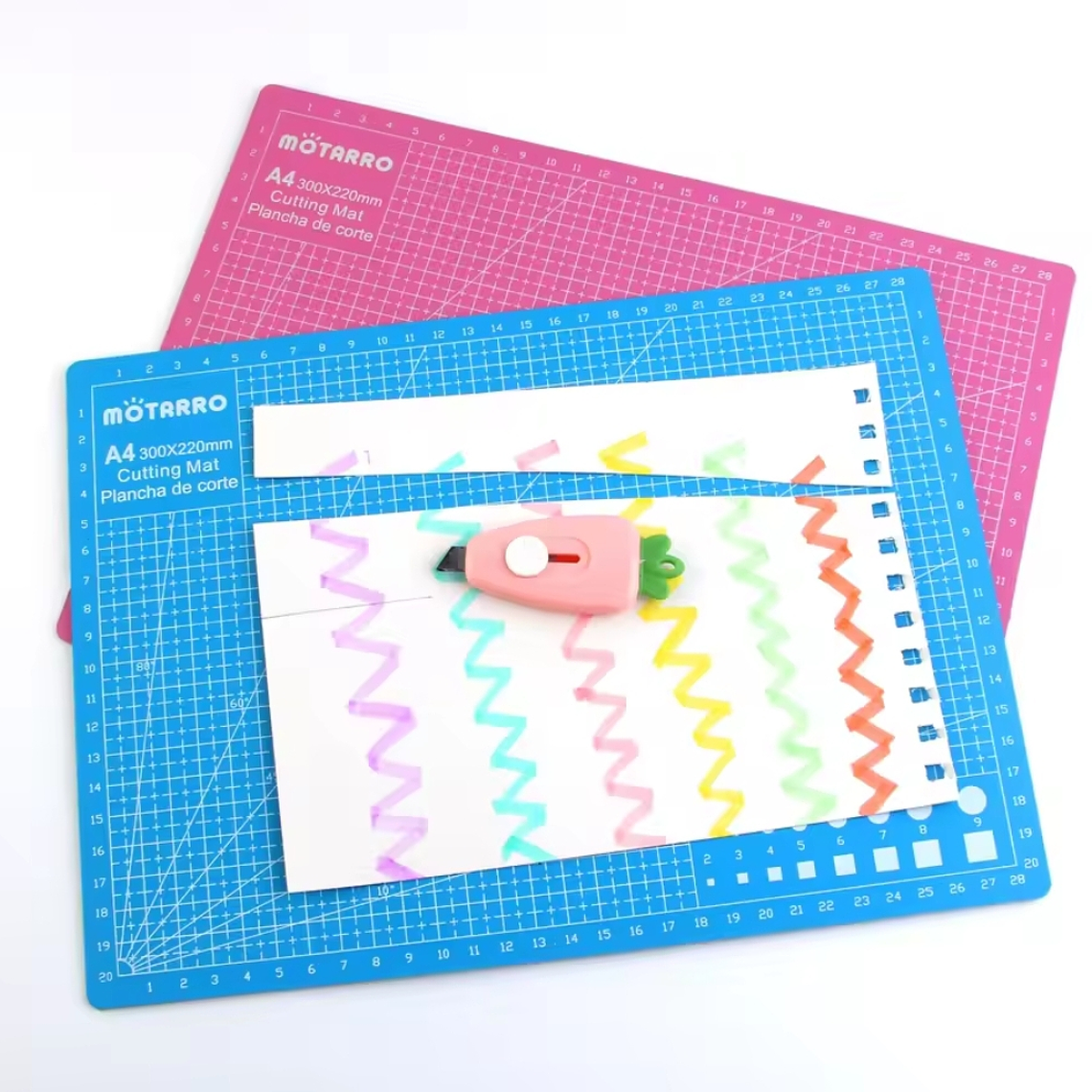 Tapete De Corte Resistente Para Manualidades Y Diy - Rosado 3