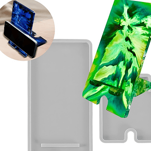 Molde resina soporte de celular