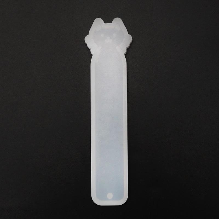 Molde Marca pagina de gatito resina 4