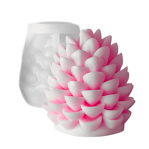 Molde Silicona Piña Velas 8,1 X 7,5 CM