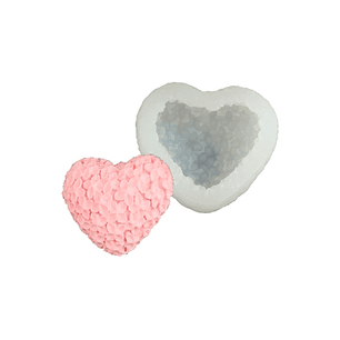 Molde silicona Corazón vela