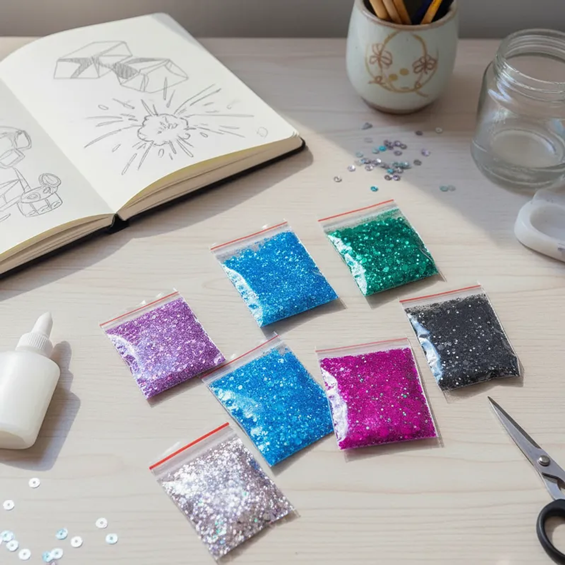 Promoción pack Glitter Holográfico  3