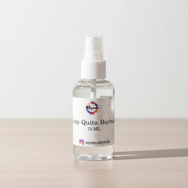Spray quita burbujas para resina 1