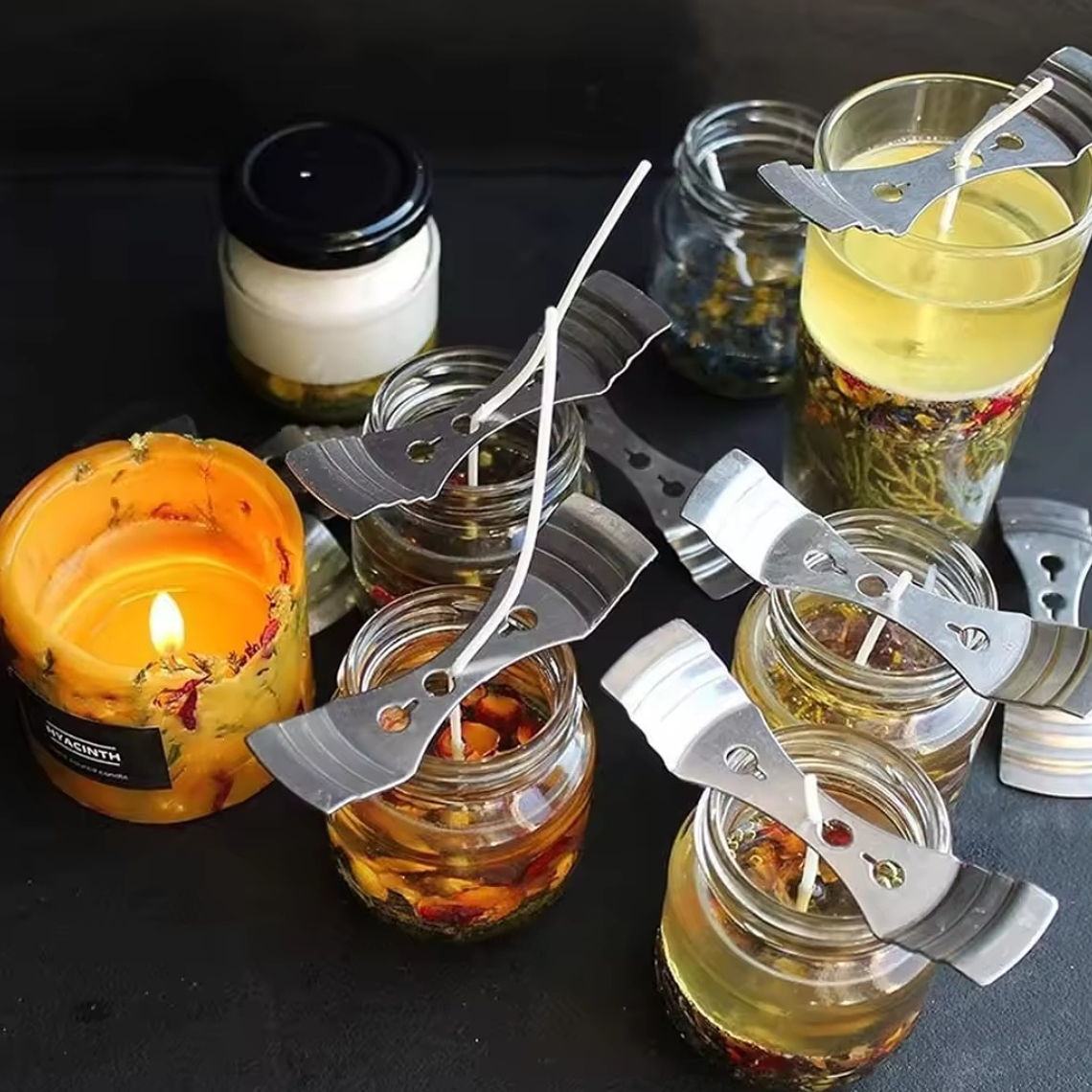 Centrado de mechas para velas  4