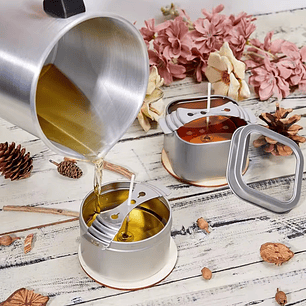 Centrado de mechas para velas 