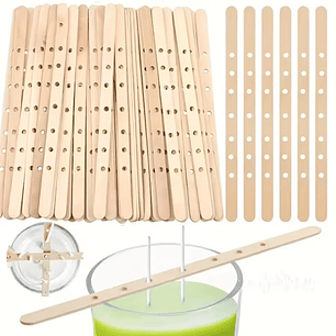 Centrador de mechas para velas (madera)