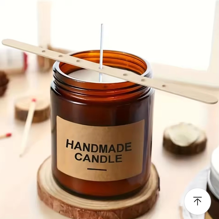 Centrador de mechas para velas (madera) 5