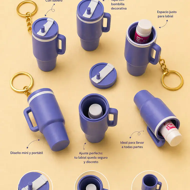 Vaso stanley 3d porta bálsamo labial 1