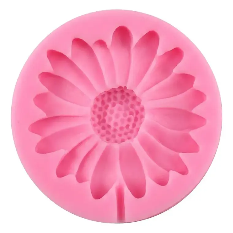 Moldes Silicona Velas Resina Forma Margarita Solitaria 1