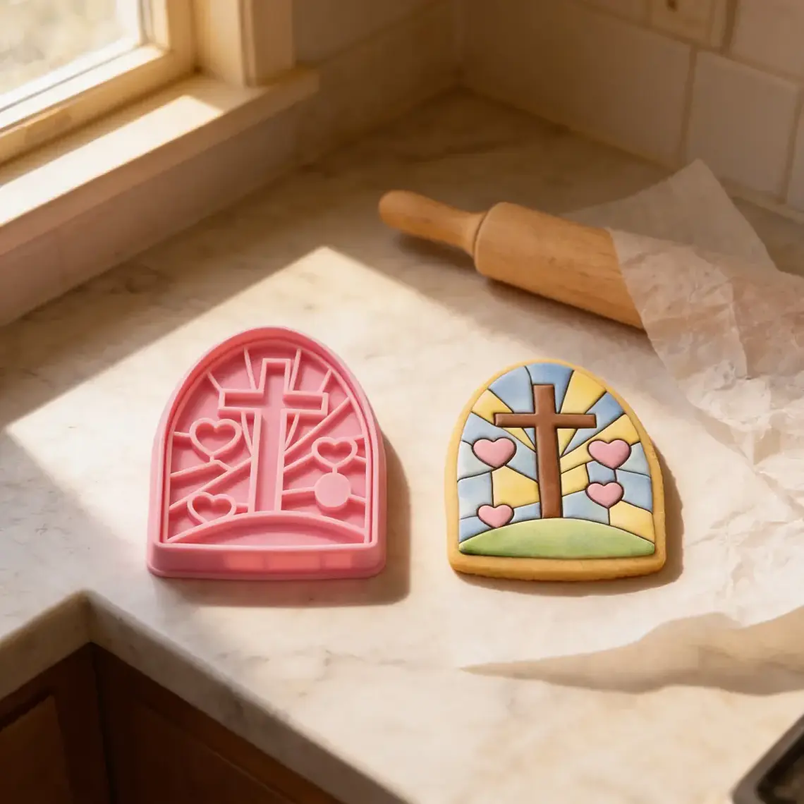 Cortador galleta + stamp  1