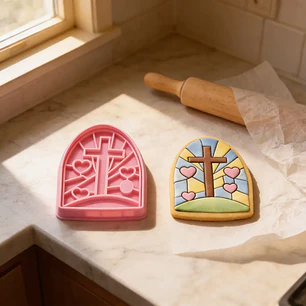 Cortador galleta + stamp 