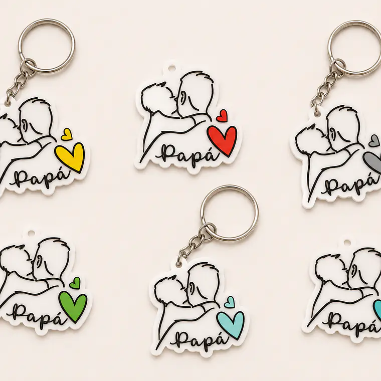Dije día del padre: papá. Por mayor 1