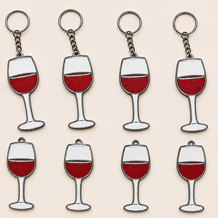 Dijes copa de vino