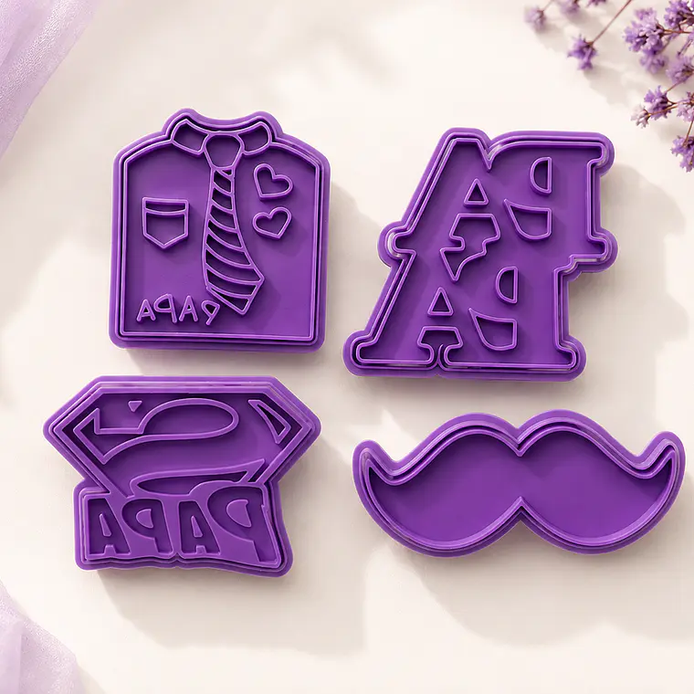 Cortador galleta + stamp día del padre  1