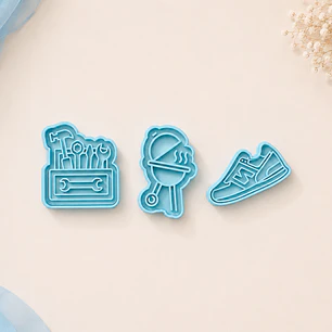 Cortador galleta + stamp día del padre 