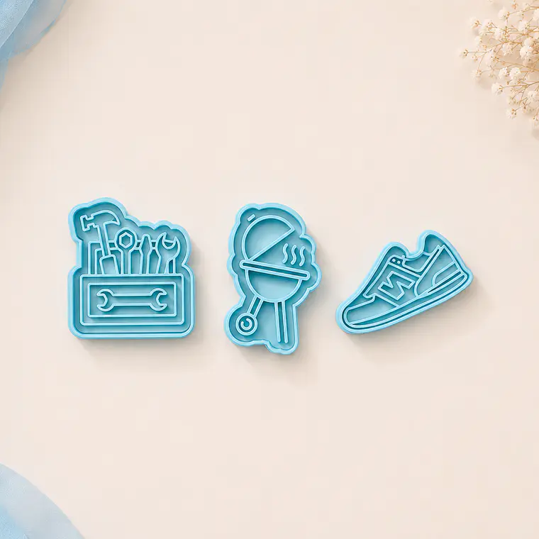 Cortador galleta + stamp día del padre  1