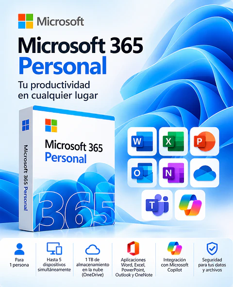 Microsoft 365 Personal – Suscripción individual