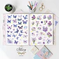 Stickers - Mariposas & Flores - Miniatura 5