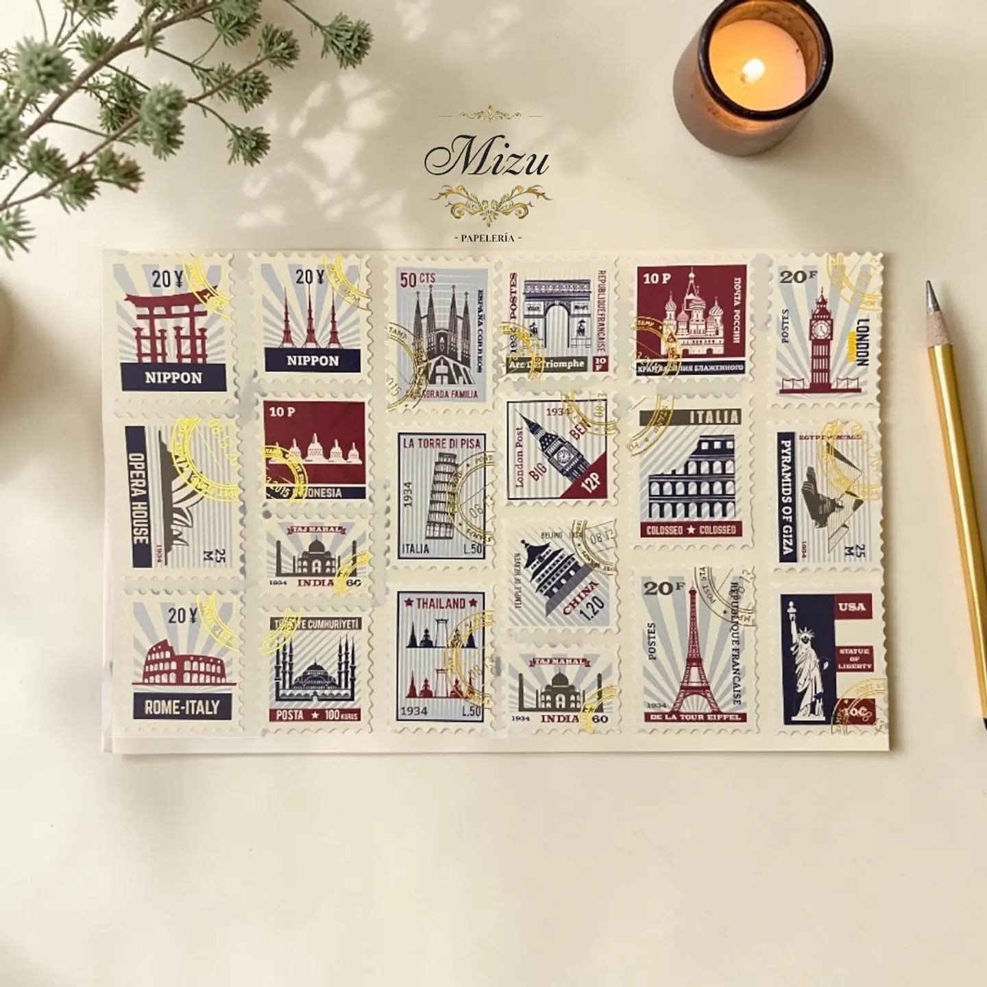 Stickers - Estampillas & Tickets 5