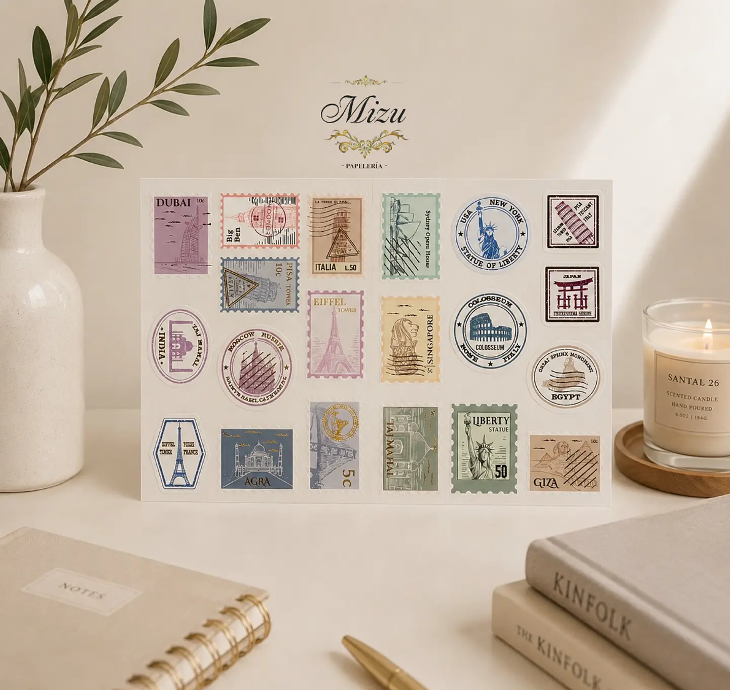 Stickers - Estampillas & Tickets 7