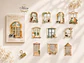 Stickers - Mini Marcos de Ventanas con Gatitos - Miniatura 4
