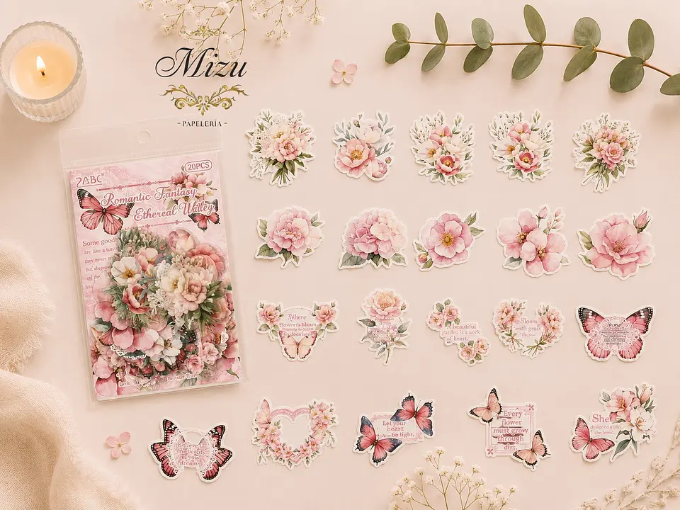 Floral Butterfly Set 2