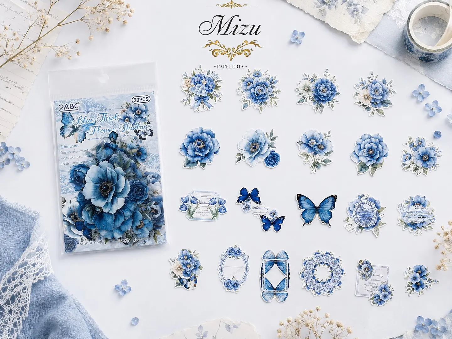 Floral Butterfly Set 3