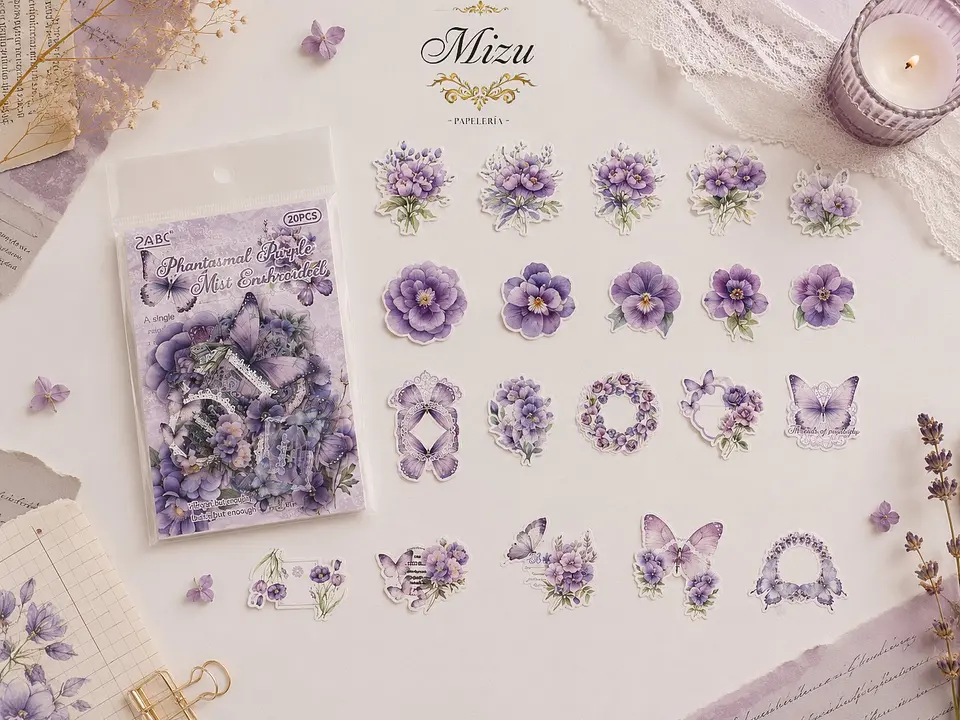Floral Butterfly Set 5