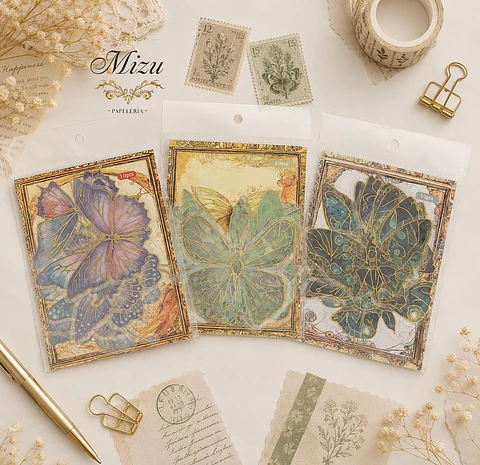 Stickers - Mariposas Holográficas 