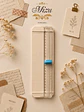 Accesorio - Mini Guillotina Cortadora de Papel Portátil - Miniatura 2