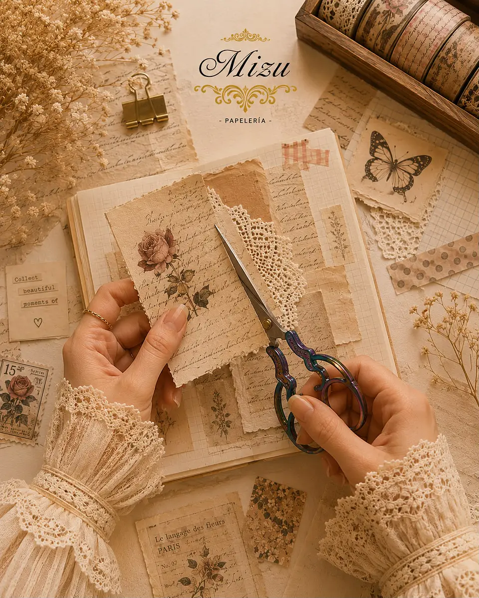 Accesorio - Tijeras Pequeñas de Acero Vintage 2